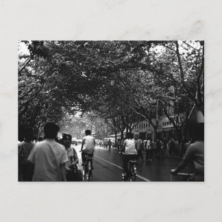 Carte Postale Rue vintage Chine Shanghai