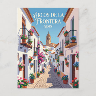 Carte Postale Ruelle à Arcos de la Frontera Espagne