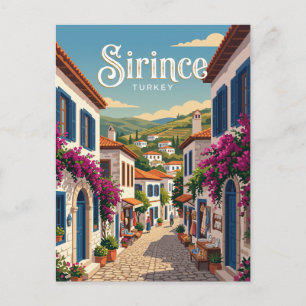 Carte Postale Ruelle de Sırince en Turquie
