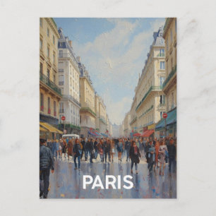 Carte Postale Rues de Paris