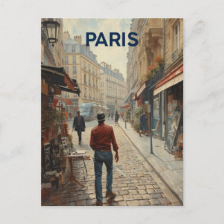 Carte Postale Rues de Paris