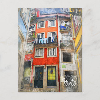 Carte Postale Rues de Porto - Portugal