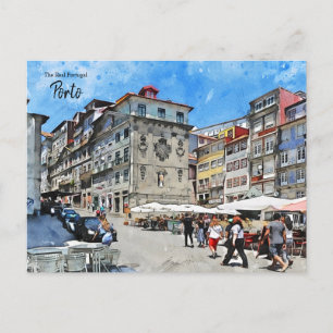 Carte Postale Rues de Porto Portugal