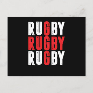 Carte Postale Rugby à XV