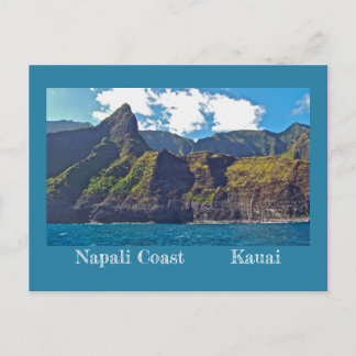 CARTE POSTALE RUGGED AND BEAUTIFUL NAPALI COAST/KAUAI,HAWAII