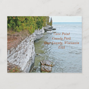 CARTE POSTALE RUGGED & BEAUTIFUL CAVE POINT COUNK