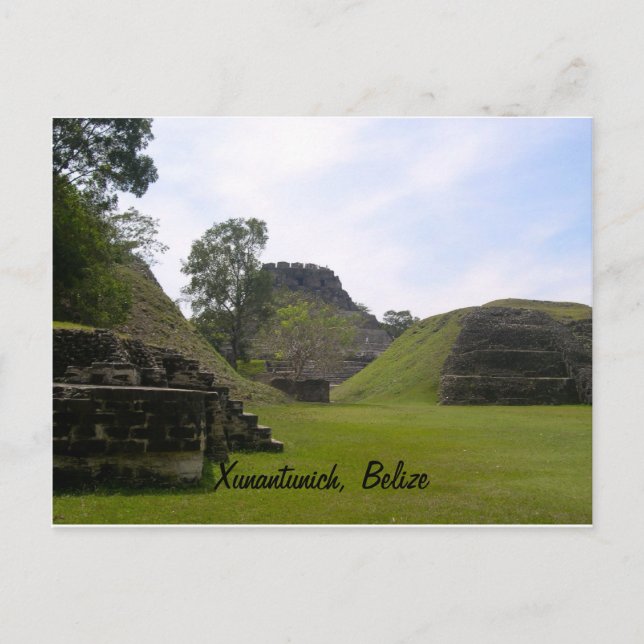 Carte Postale Ruine maya de Xunantunich (Devant)