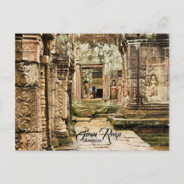Carte Postale Ruines à Siem Reap, Cambodge