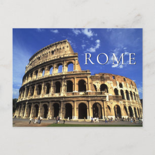 Carte Postale Ruines célèbres du Colisée   Rome Italie
