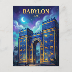 Carte Postale Ruines de Babylone Irak