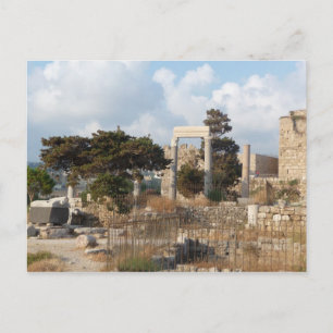 Carte Postale Ruines De Byblos