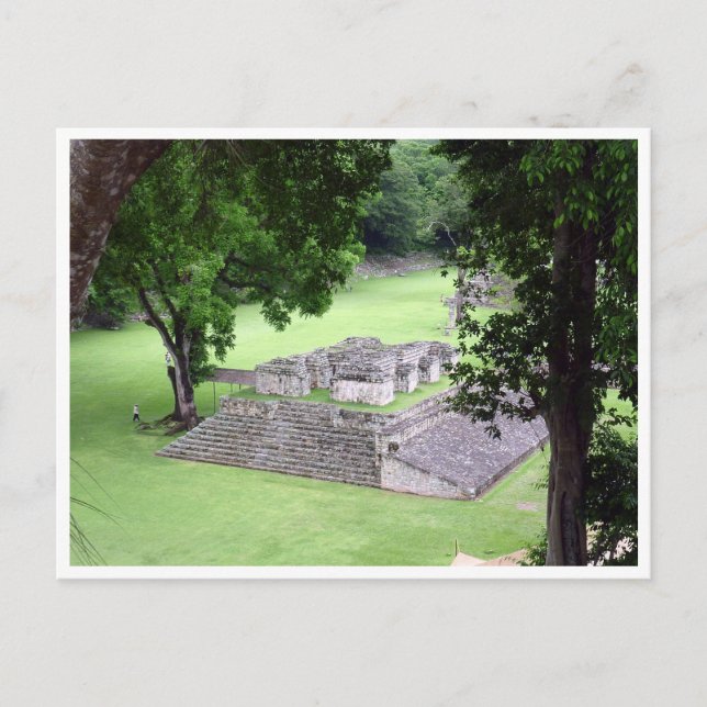 Carte Postale ruines de copán honduras (Devant)