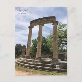 Carte Postale Ruines de Philippeion, Olympia, Grèce.