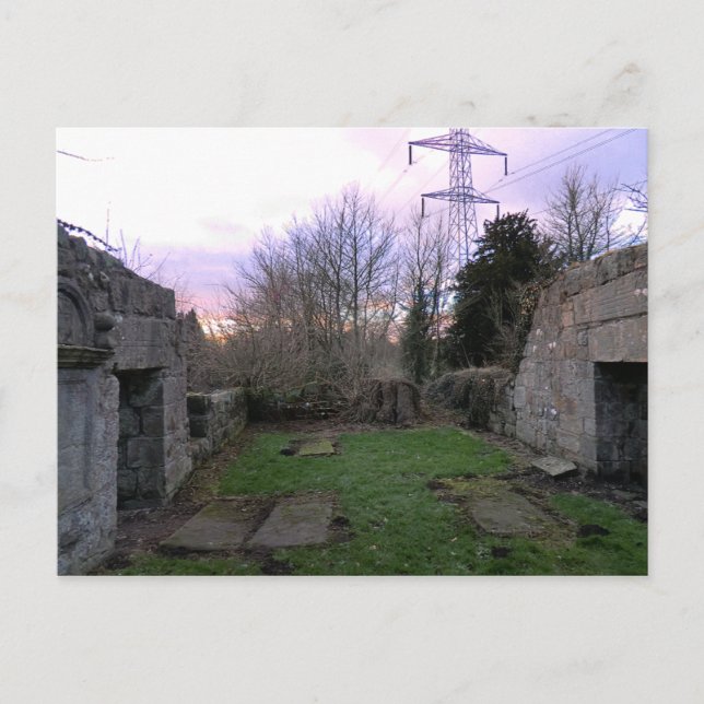 Carte Postale Ruines de West Kirk : Black Kirk de l'Outlander (Devant)