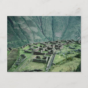 Carte Postale Ruines inca, Pisac, Pérou