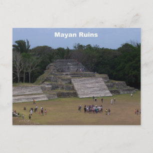 Carte Postale Ruines mayas