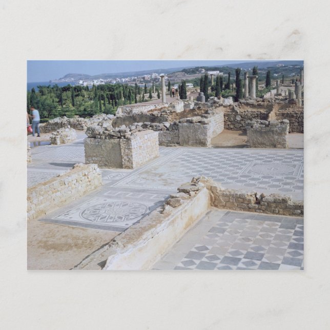 Carte Postale Ruines romaines du port d'Emporion (Devant)
