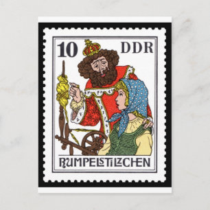 Carte Postale Rumpelstiltskin 10 DDR 1976