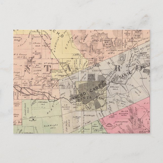 Carte Postale Russian River, Père Noël Rosa, Cantons d'Analy (Devant)