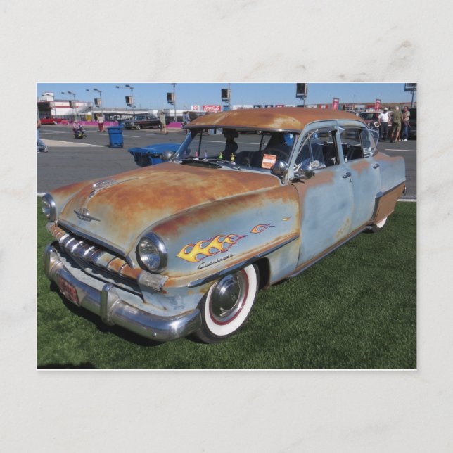 Carte Postale Rustbucket flambé (Devant)