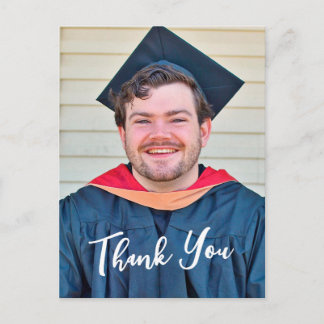 Carte Postale Rustic Panel Design Thank You Postcard