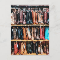 Rustique Western Pays Cowboy Bottes Photographie