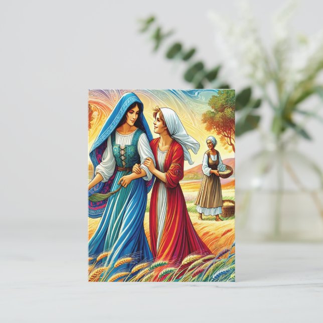 Carte Postale Ruth 1 Voyage par la loyauté et l'amour (Debout devant)