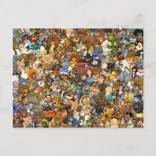 Carte Postale S.T. Lewis Collage