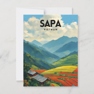 Carte Postale Sa Pa Vietnam