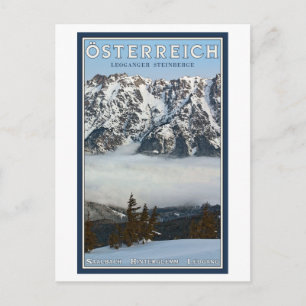 Carte Postale Saalbach - Vallée de brouillard