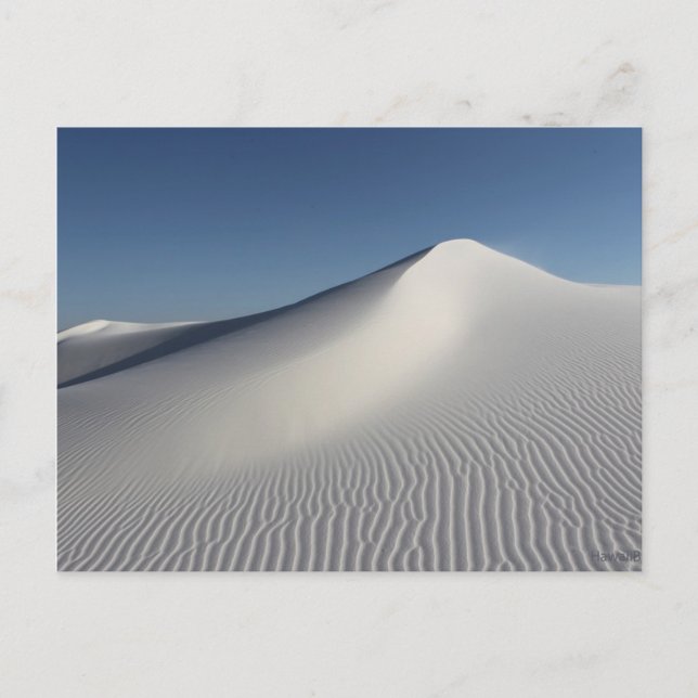 Carte Postale Sables blancs (Devant)