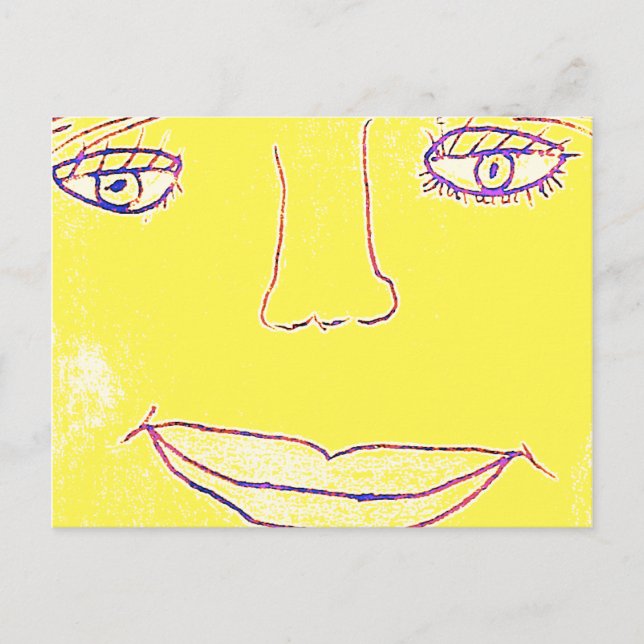 carte postale sabrina (Devant)