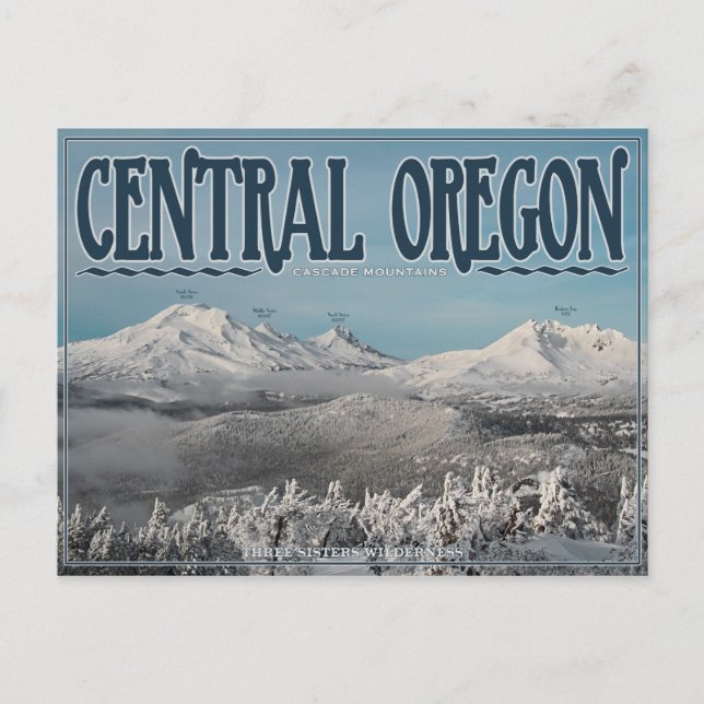 Carte Postale Sac messenger sauvage de trois soeurs (Devant)