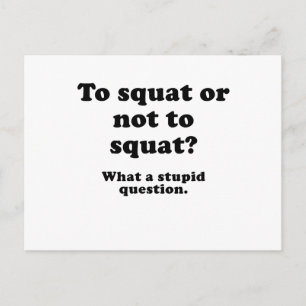Carte Postale Saccager ou ne pas saccager Quelle question stupid