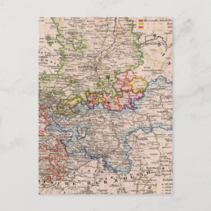 Carte Postale Sachsen, Anhalt