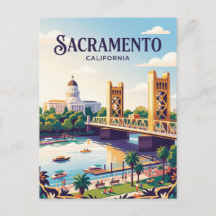 Carte Postale Sacramento Californie