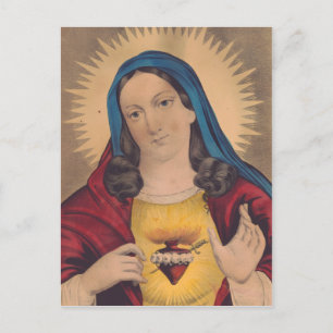 Carte Postale Sacré-Cœur de Marie