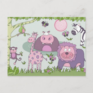 Carte Postale safari