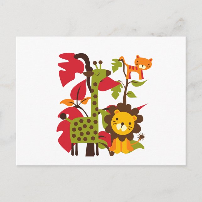 Carte Postale Safari Life (Devant)