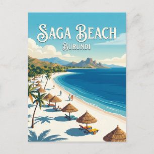 Carte Postale Saga Beach Burundi