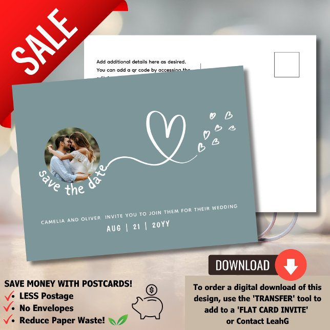 Carte Postale SAGE | Sur un budget? Optez pour une PHOTO Enregis (Créateur téléchargé)