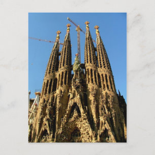 Carte Postale Sagrada Familia
