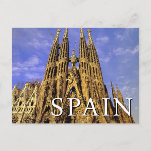 Carte Postale Sagrada Familia   Barcelone, Espagne   Anniversair