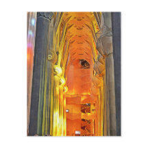 Sagrada Familia.Intérieur. Vue 1.