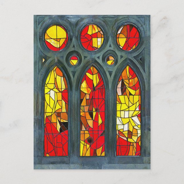 Carte Postale Sagrada Familia. Intérieur. Vue 10. (Devant)