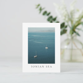 Carte Postale Sailboats in the Ionian sea, near Corfu