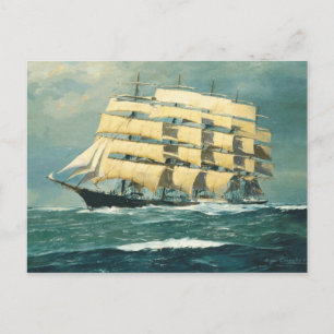 Carte Postale Sailing ship
