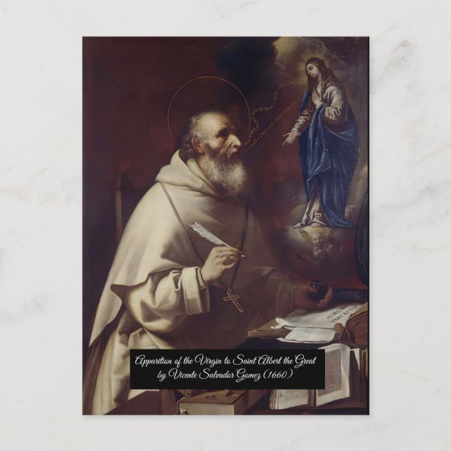 Carte Postale Saint Albert le Grand (Devant)