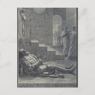 Carte Postale Saint Alexis de Rome Humilité sacrée Art