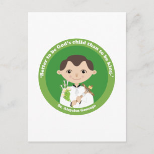 Carte Postale Saint Aloysius Gonzaga
